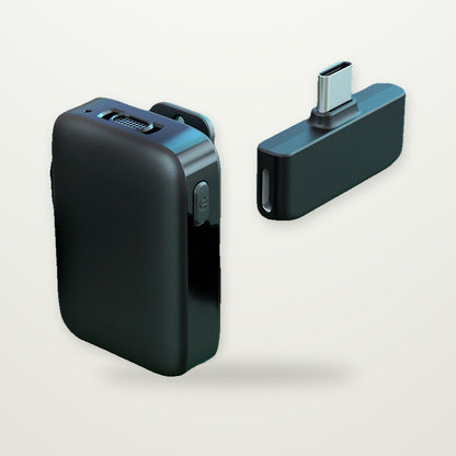 Noise-Cancelling Dual Wireless Lavalier Microphone