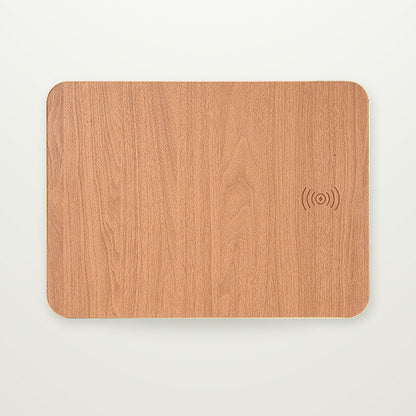 Wood-Grain Qi Wireless Charger