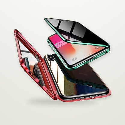 360° Privacy Glass Magnetic Case for iPhone 13–16