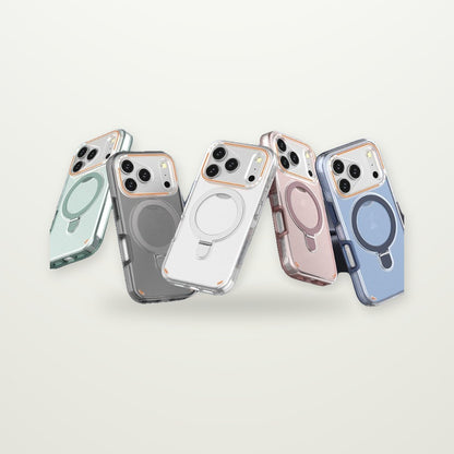 360° Rotating Ring Stand Matte Case for iPhone 17 & Air