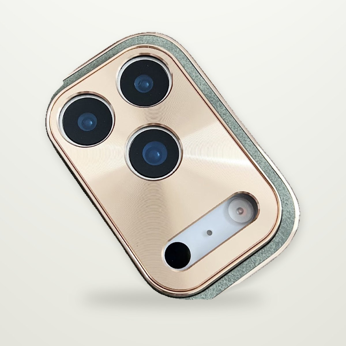 Electroplated Metal-Lens Case for iPhone 13–17 & Air