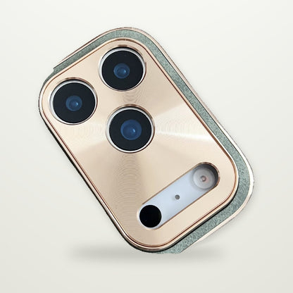 Electroplated Metal-Lens Case for iPhone 13–17 & Air
