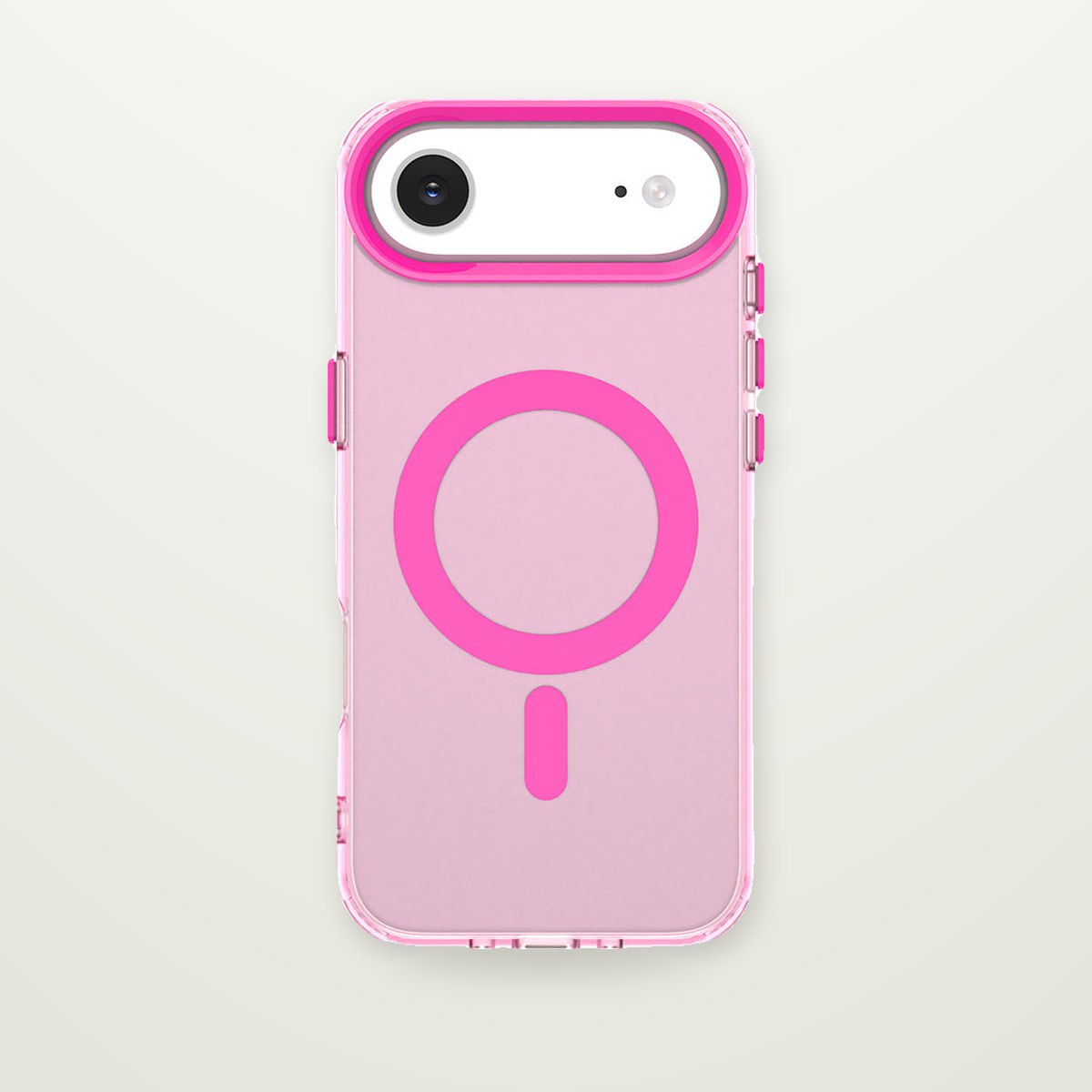 Frosted Airbag MagSafe Case for iPhone 15–17 & Air