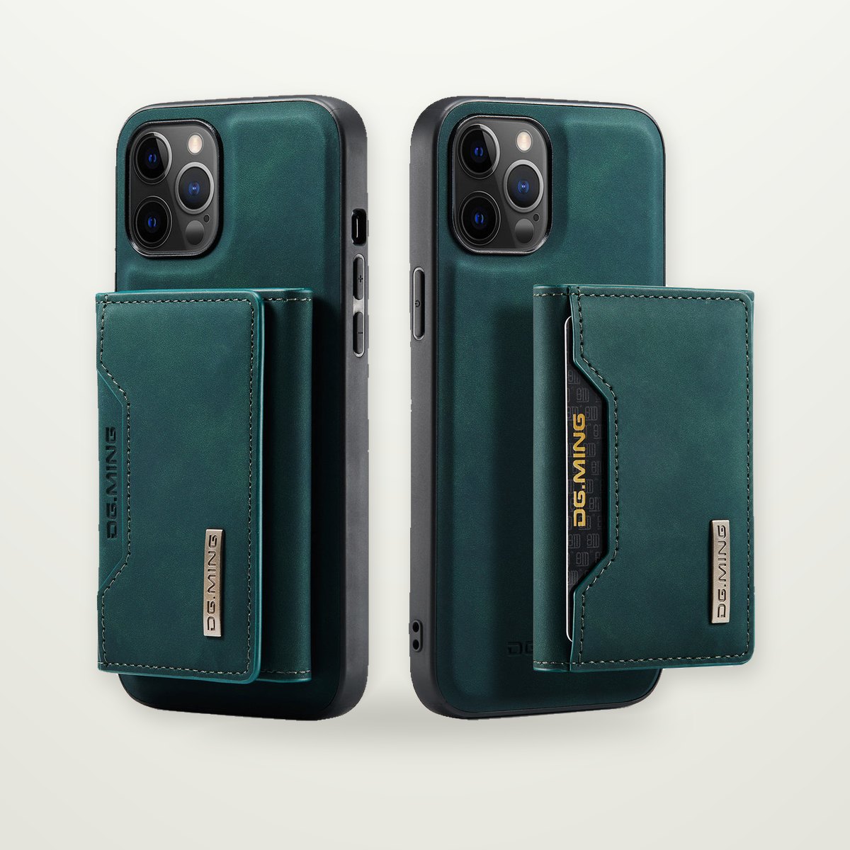 Magnetic Card Holder Case for iPhone 15–17