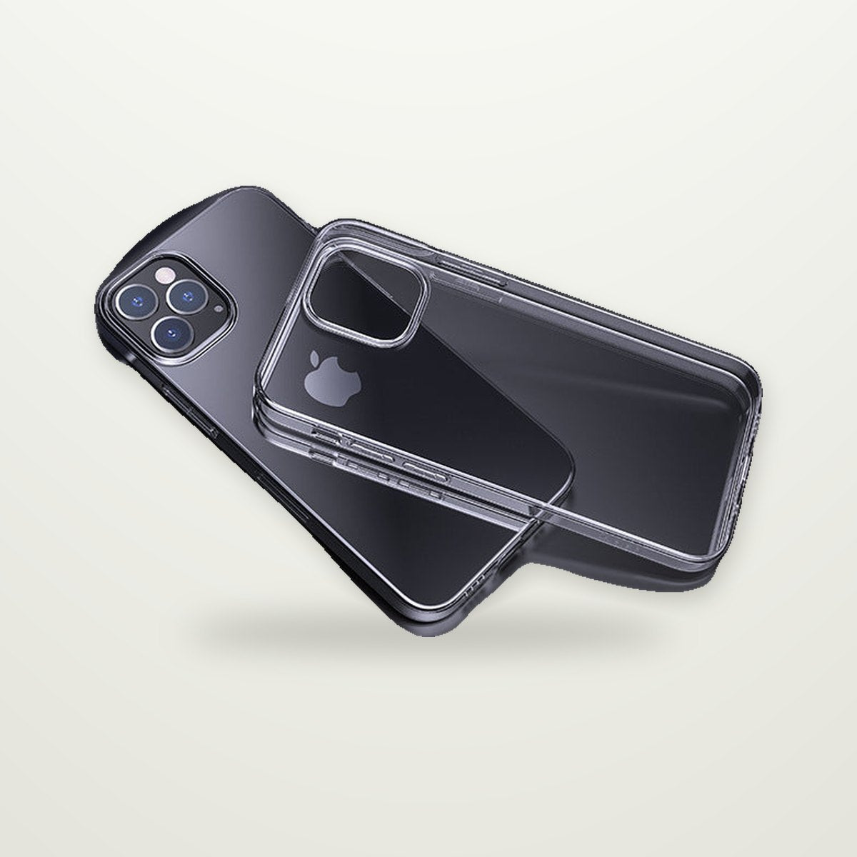 Crystal Clear TPU Case for iPhone 13–15