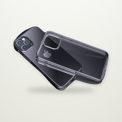 Crystal Clear TPU Case for iPhone 13–15