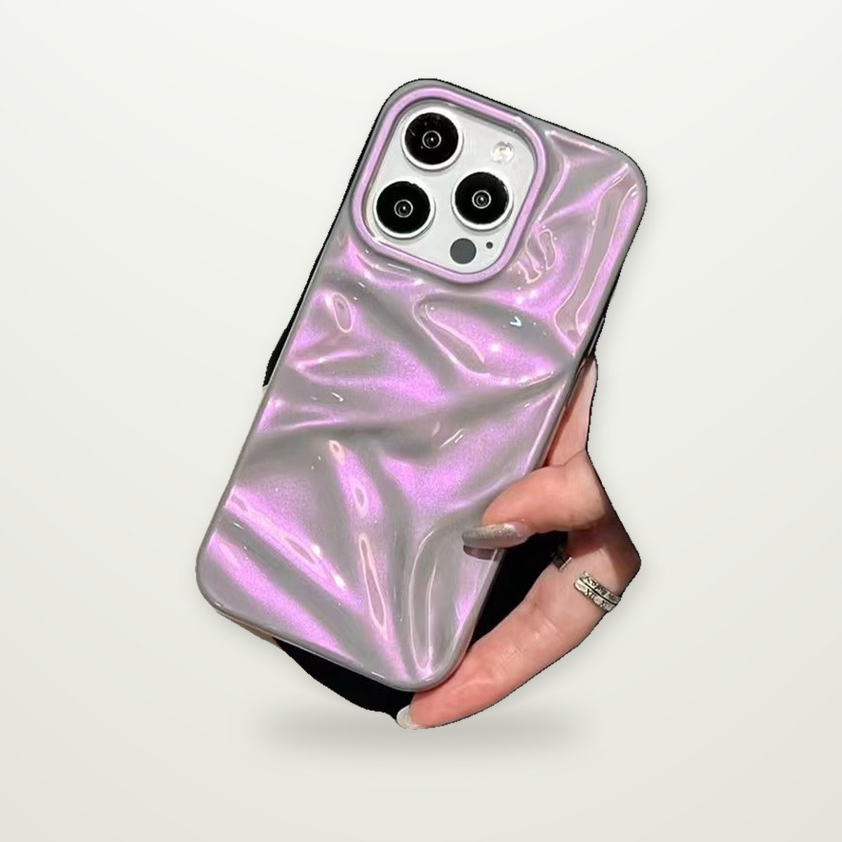 Water Ripple Case for iPhone 13–18 & Air