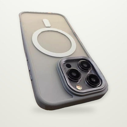 Frosted Clear MagSafe Case for iPhone 13–17