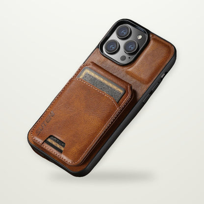 Leather Business Card Case for iPhone 13–18