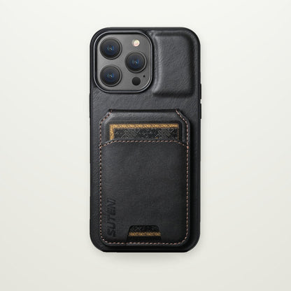 Leather Business Card Case for iPhone 13–18