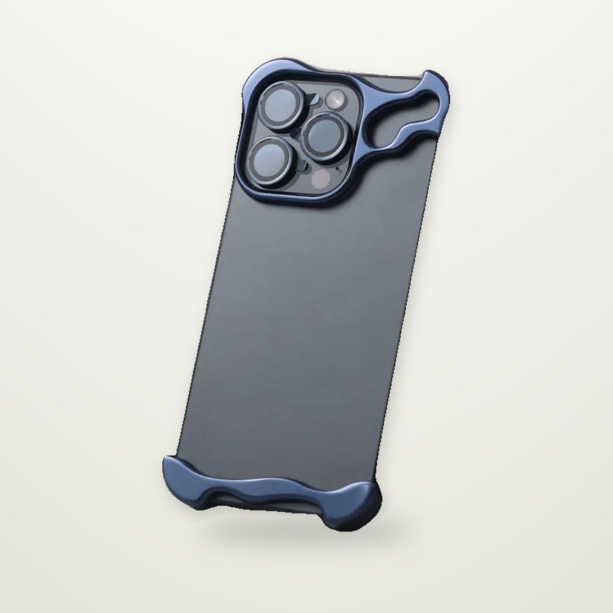 Zinc Alloy Metal Frame Case for iPhone 13–16