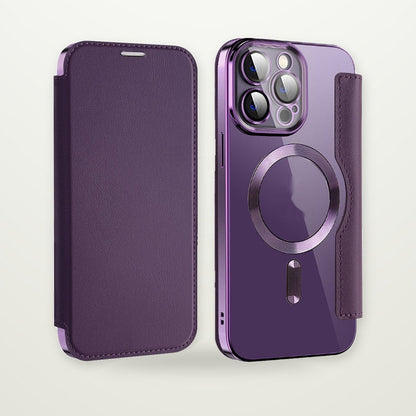 Clear Card Slot Case for iPhone 14–17 & Galaxy S24