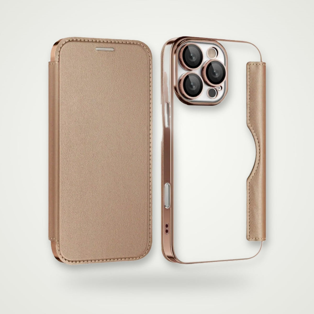 Clear card slot case for iPhone 14–17 & Galaxy S24, view 7