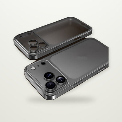Frosted Electroplated Case for iPhone 13–17 & Air