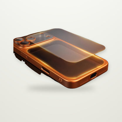 Frosted Electroplated Case for iPhone 13–17 & Air