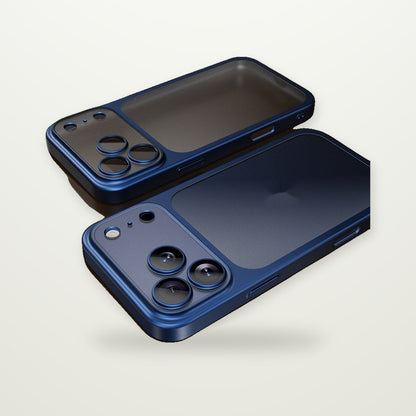 Frosted Electroplated Case for iPhone 13–17 & Air