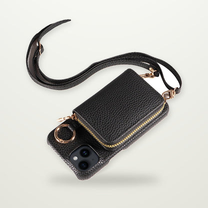 Leather Case with Coin Pocket for iPhone 13–17 & Air