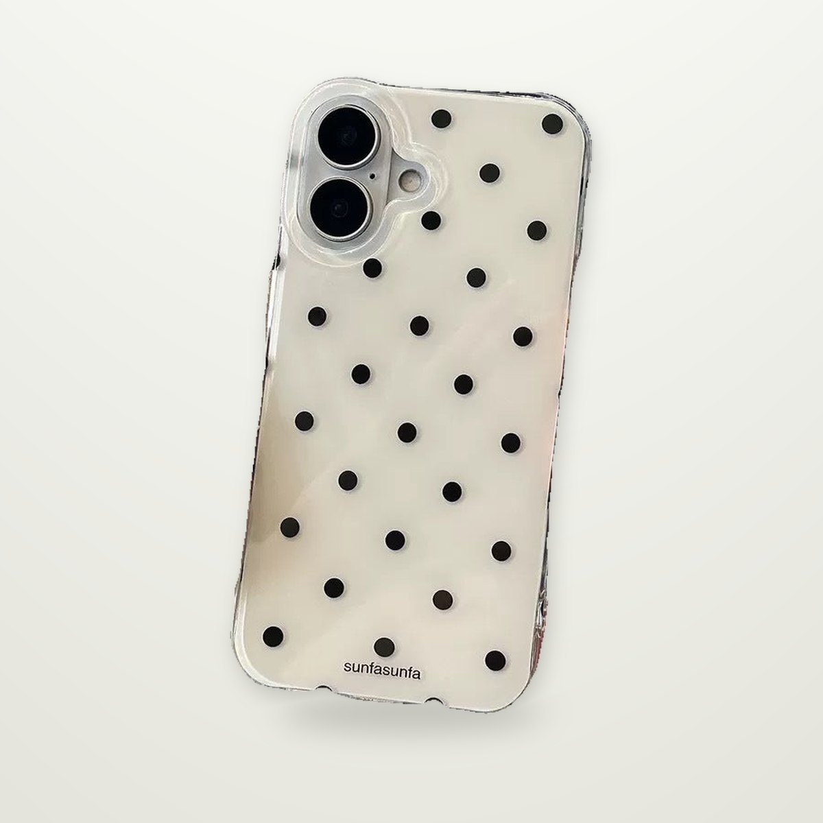 Pearl White IMD Case for iPhone 13–17 & Air