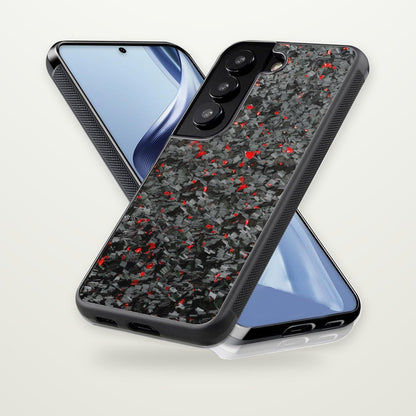 Carbon Fiber Silicone Case for Galaxy S24–S26