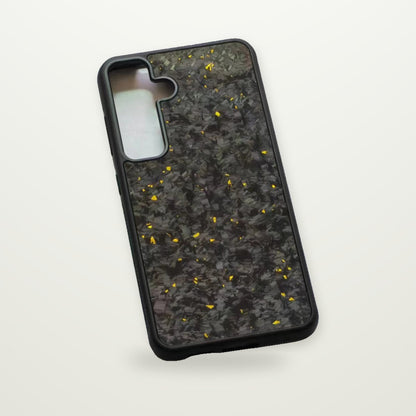 Carbon Fiber Silicone Case for Galaxy S24–S26