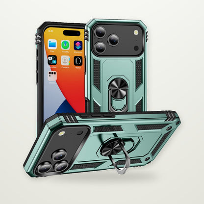 Magnetic Armor Case for iPhone 15–17 & Air