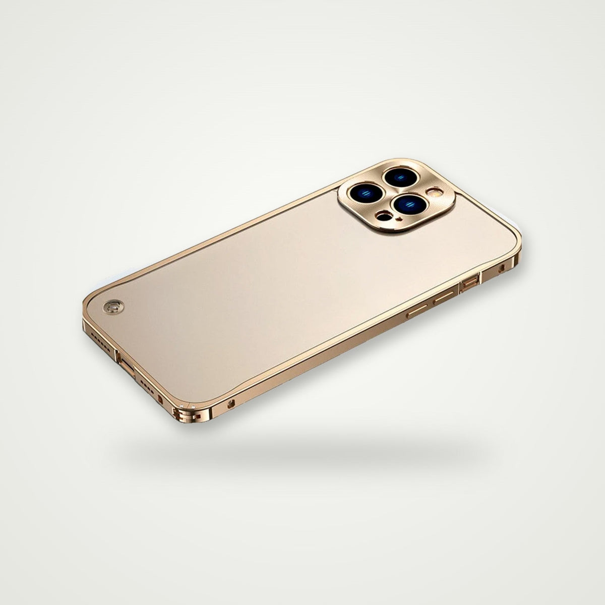 Aluminum frame frosted case for iPhone 13–17, view 4