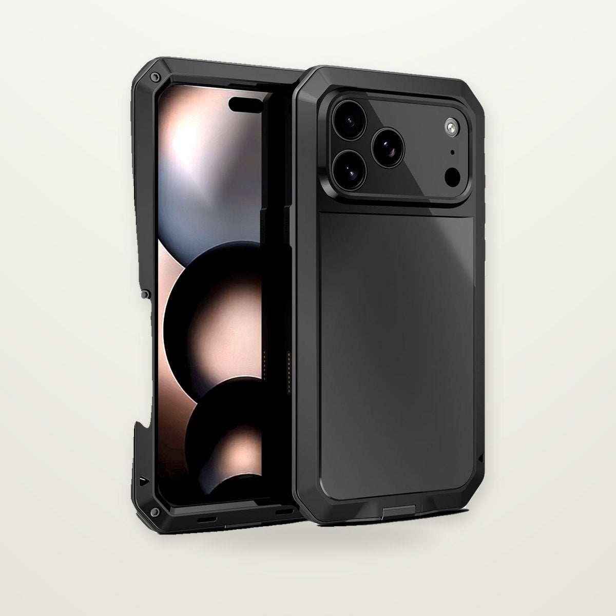 Tri-Proof Armor Case for iPhone 13–18 & Air