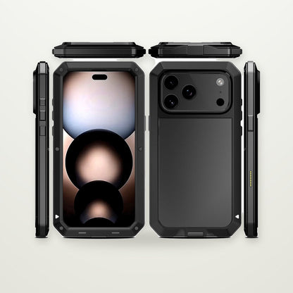 Tri-Proof Armor Case for iPhone 13–18 & Air