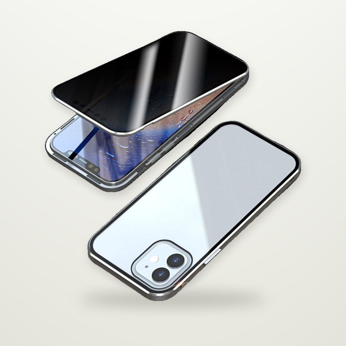 Anti-Spy Privacy Magnetic Case for iPhone 14–15