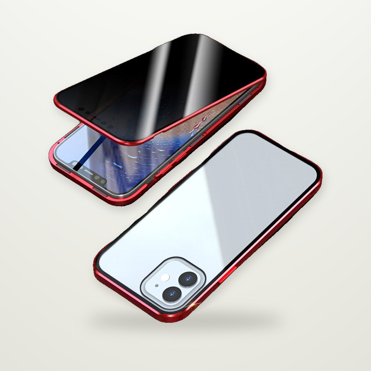 Anti-Spy Privacy Magnetic Case for iPhone 14–15