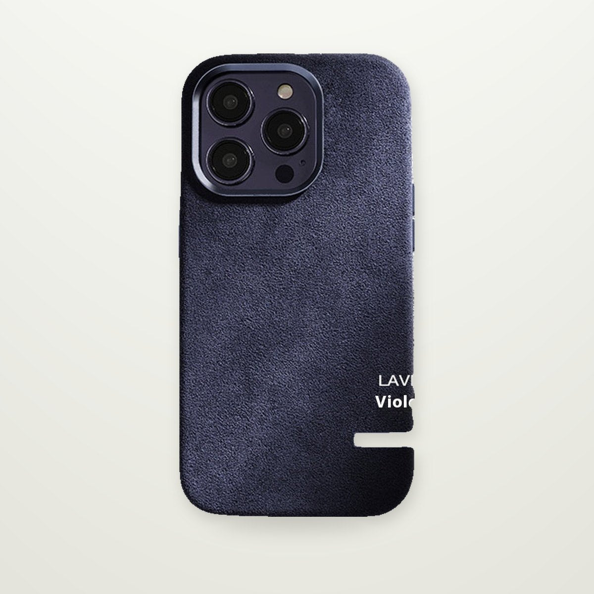 Suede-Touch Case for iPhone 13–17 & Air
