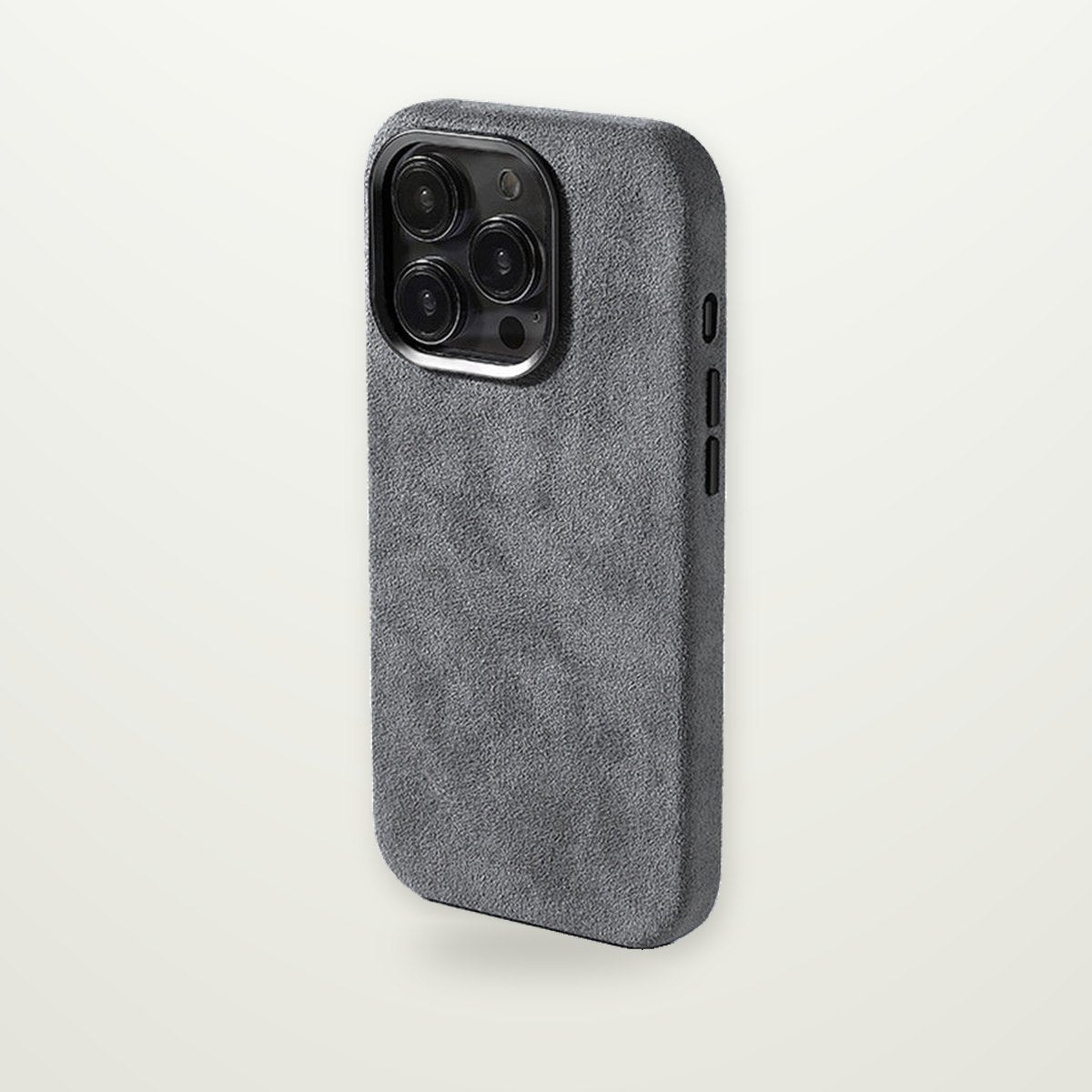 Suede-Touch Case for iPhone 13–17 & Air