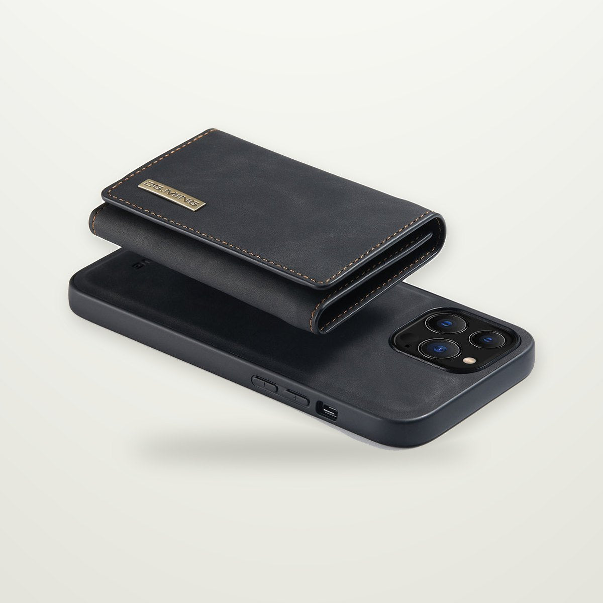 2-in-1 Detachable Wallet Case for iPhone 13–17 & Air