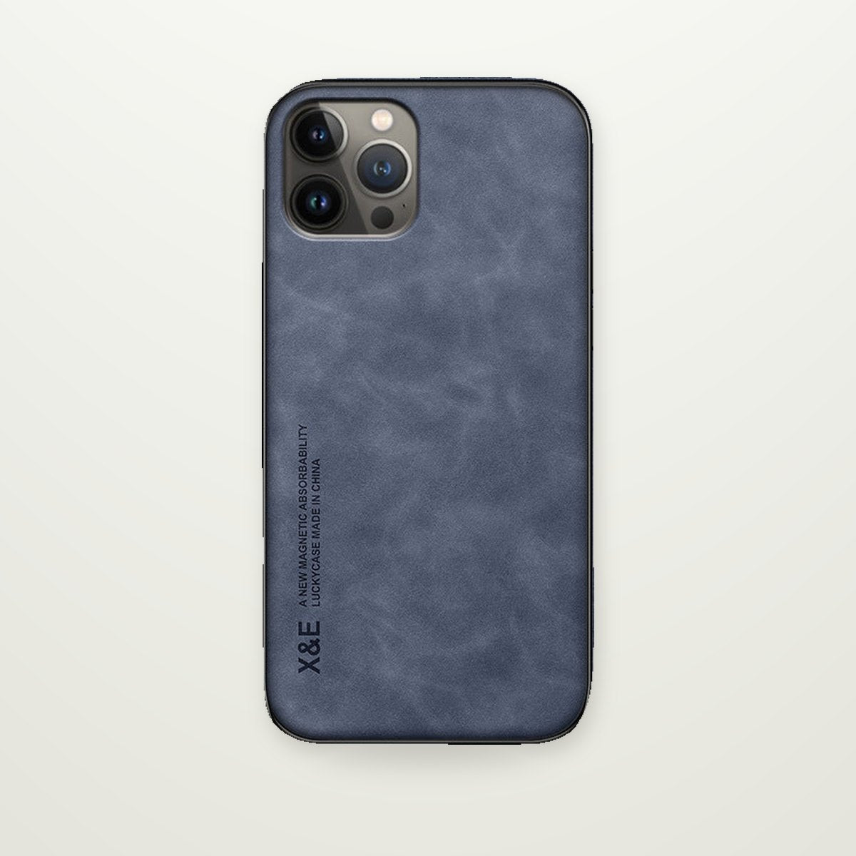 Premium Leather Magnetic Case for iPhone 13–17 & Air
