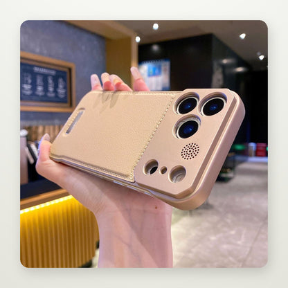 Soft Leather Case for iPhone 13–17 & Air