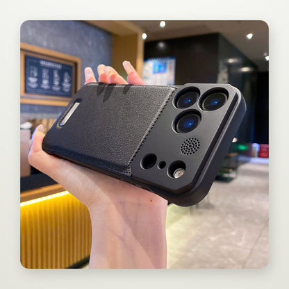 Soft Leather Case for iPhone 13–17 & Air