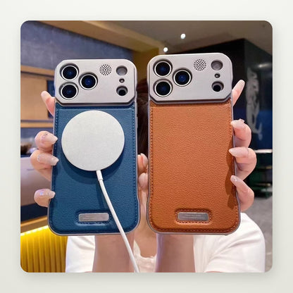 Soft Leather Case for iPhone 13–17 & Air