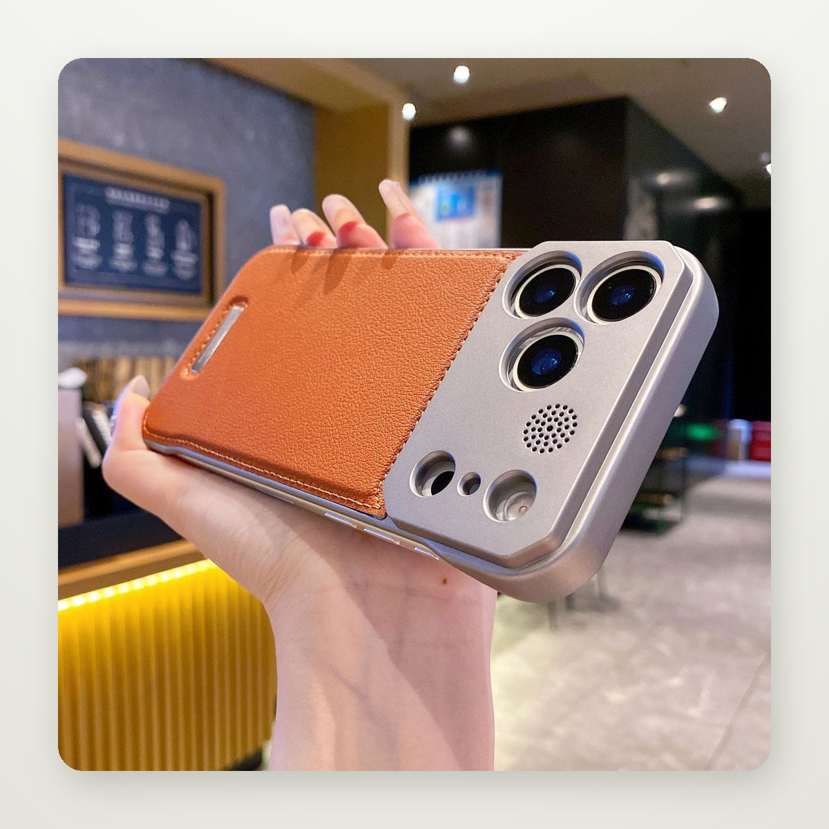 Soft Leather Case for iPhone 13–17 & Air