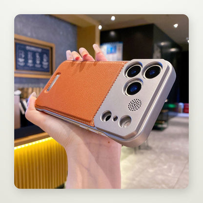 Soft Leather Case for iPhone 13–17 & Air