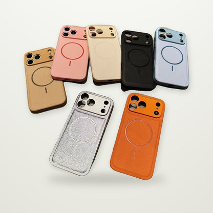 Solid Color MagSafe Case for iPhone 14–17 & Air