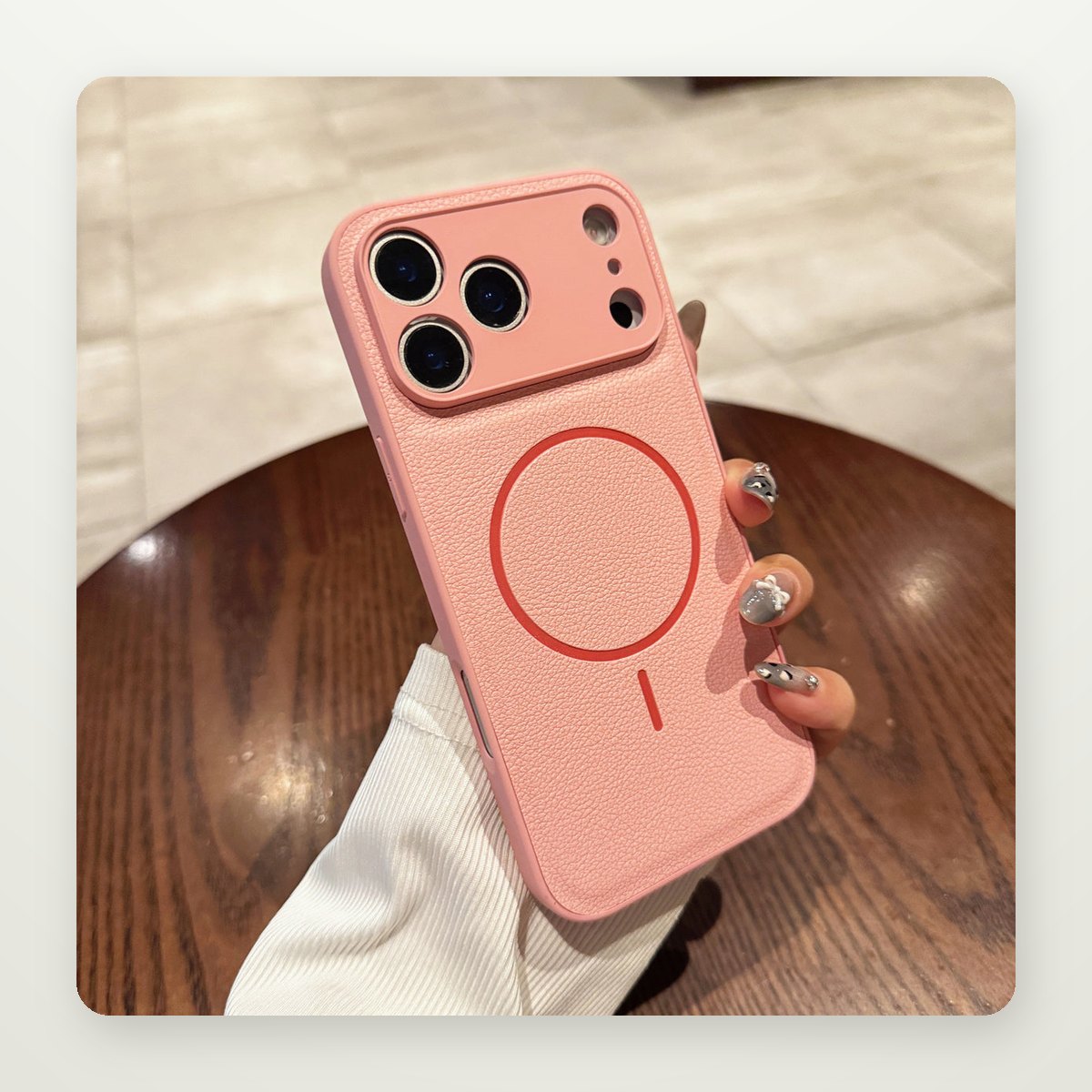 Solid Color MagSafe Case for iPhone 14–17 & Air