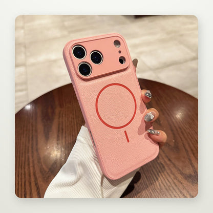 Solid Color MagSafe Case for iPhone 14–17 & Air
