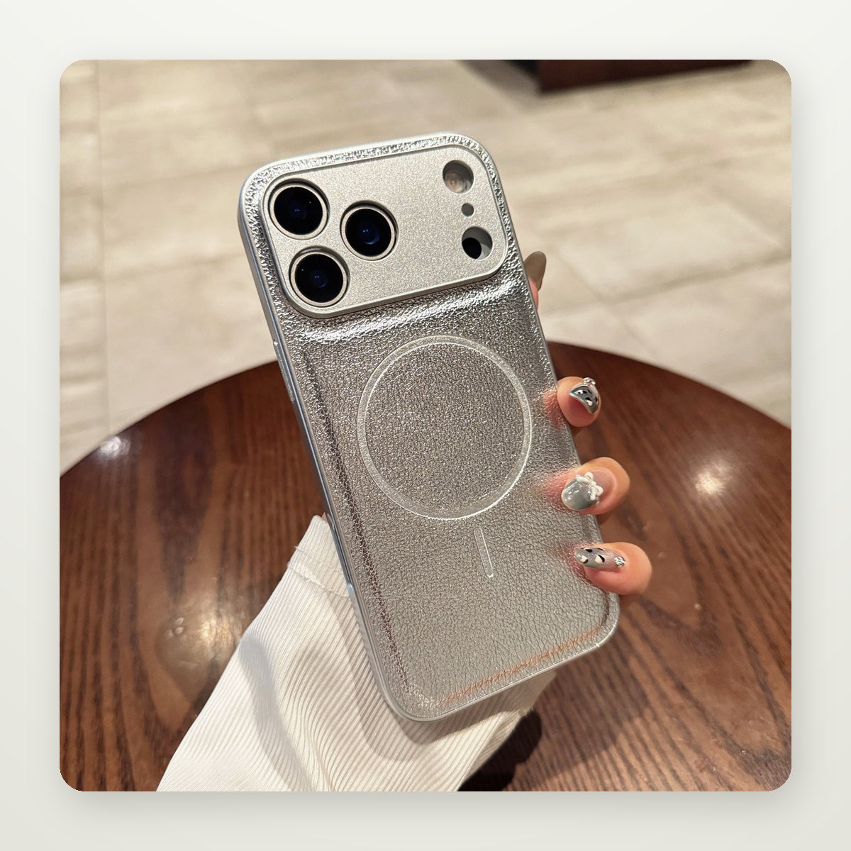Solid Color MagSafe Case for iPhone 14–17 & Air