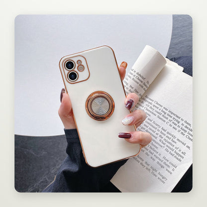 Electroplated Magnetic Case for iPhone 13–17 & Air