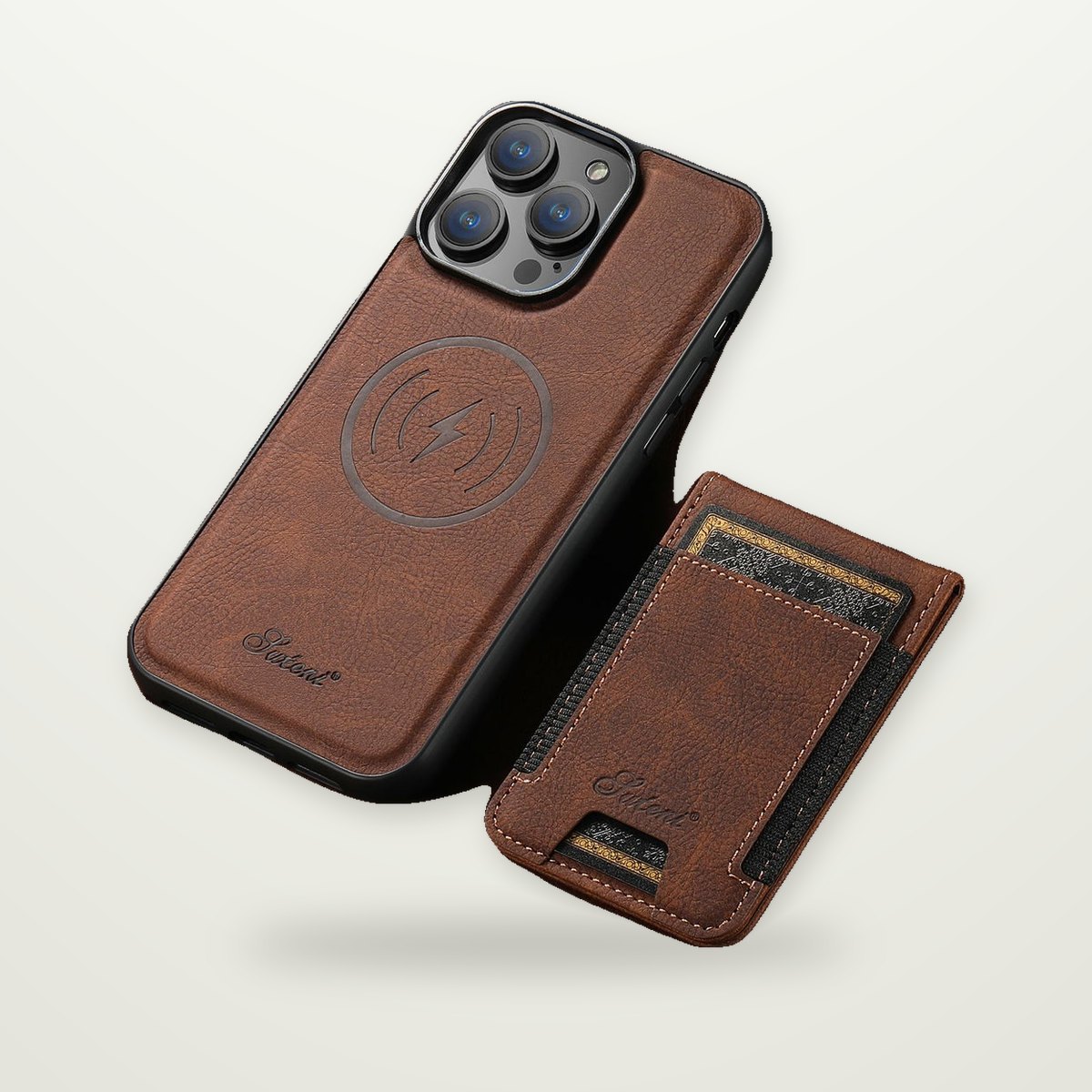 Card Slot Charging-Ready Case for iPhone 13–17
