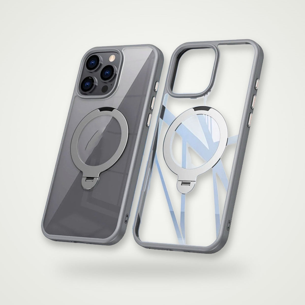 Rotating Ring Stand MagSafe Case for iPhone 13–16