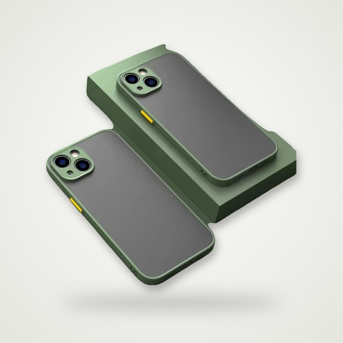 Clear Acrylic Precision Case for iPhone 13–15