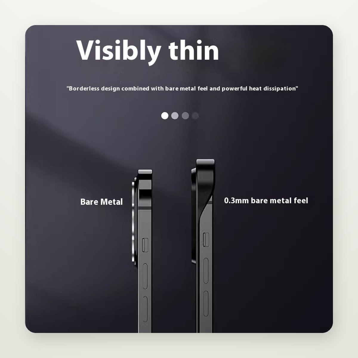 Ultra-Thin Frameless MagSafe Case for iPhone 16