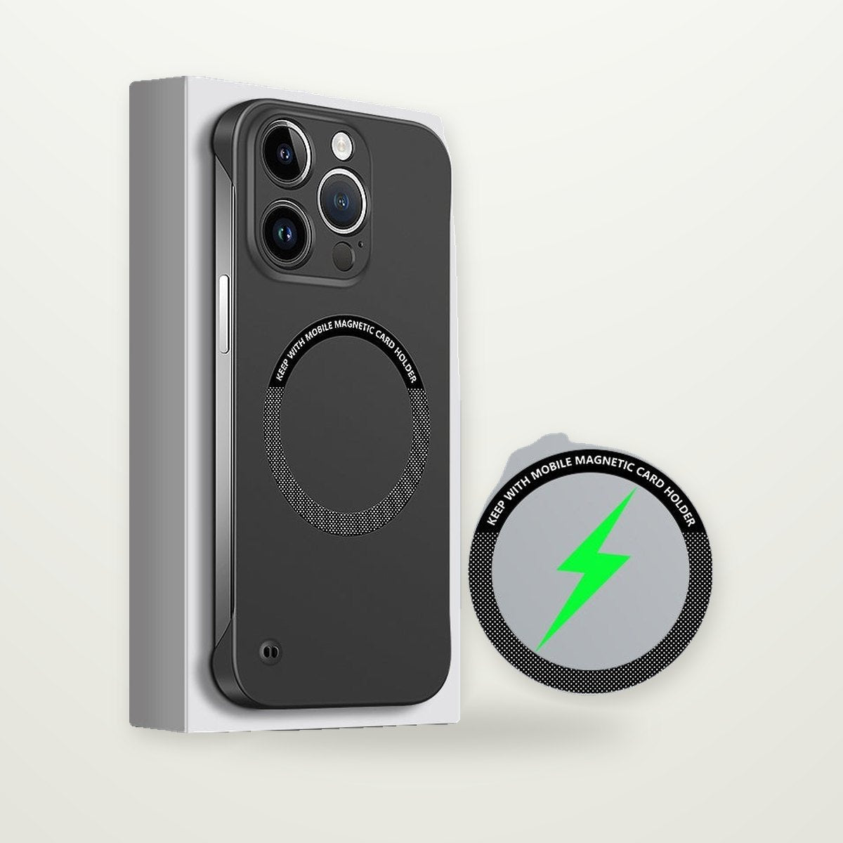 Ultra-Thin Frameless MagSafe Case for iPhone 16