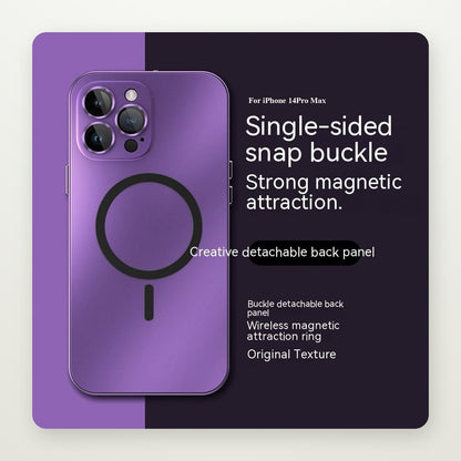 Spring Buckle Magnetic Case for iPhone 13–17